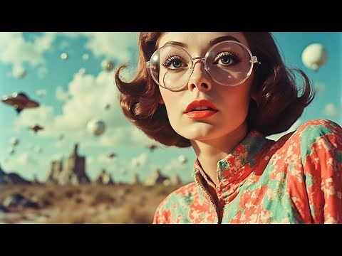 Relaxing Jazz in a Retro-Futuristic World: A Cozy Atomic Age Escape!