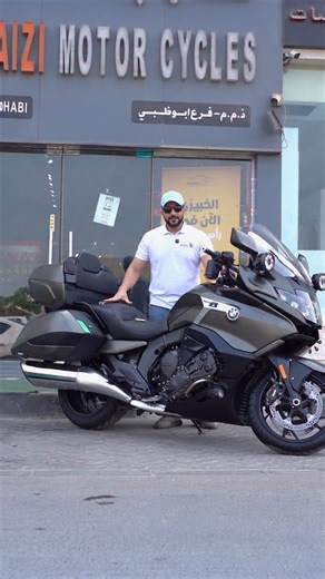 BMW k1600b Grand America - Fully Loaded الموديل:2024 المنش : 13 الف km مطلوب : 105 الف درهم المواصفات بالتفصيل👇🏼 BMW k1600 Grand America - GCC - Fully Loaded ▪︎Year: 2024 ▪︎Condition: Excellent – First Owner ▪︎Warranty & Service: Under warranty and service contract. ▪︎Mileage: 13,000 km ▪︎Location: Abu Dhabi Features: Powerful 1,649 cc inline-six engine (162 hp / 175 Nm) – ultra-smooth performance. Dynamic ESA (Electronic Suspension Adjustment) with auto load leveling. 10.25” Full TFT Display 