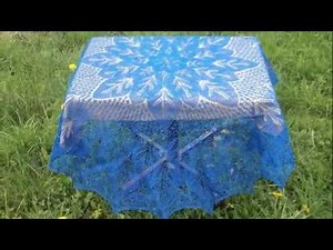 manteles de mesa tejidos a crochet