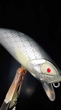 Quick Custom Fishing 3" Minnow Lure Spraying New Airbrush Chrome Colors #painting #vallejo