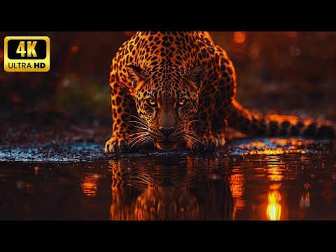 Beautiful Animals of the World 🐘 | Stress Relief 4K Video with Peaceful Nature Scenes