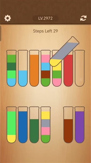 Finally Solved! Water Sort Puzzle Level 2972 ✅😮‍💨