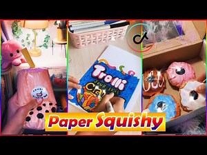 🛠🌈 Paper Squishy Tiktok Compilation | (Storytime, Tutorial, ASRM and More) Part #1