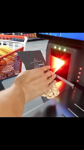How Smart Self-Checkout Security Works. #SmartCheckout#AITechnology #FutureTech #TechTok #FYP