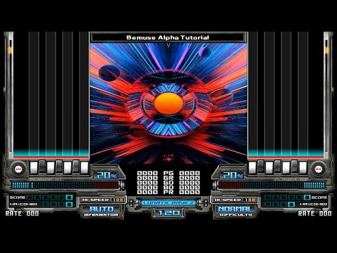 [BMS] Bemuse Alpha Tutorial / BMS Chart Master Guided by Watson Amelia