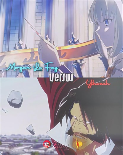 MORGAN LE FAY VS YHWACH | #shorts #viral #fypシ #fategrandorder #fate #bleach #wis #anime #game