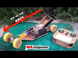 How to make rc car wireless with cardboard