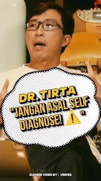 Bahaya Self Diagnose Mental Health Kata dr. Tirta ⚠️