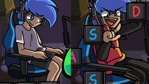 [FNF]是什么让他变得这么狂暴...优质模组vs.Bob and Bosip EX难度！