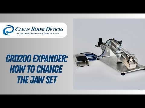 CRD200 Tube Expander | How to Change Out the Jaw Set