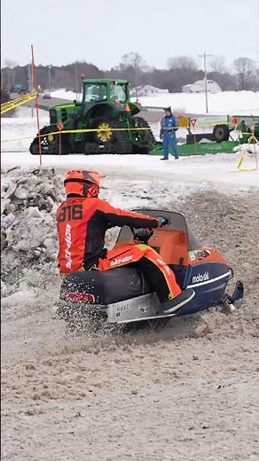 Moto Ski Snowmobile Racing Dominating