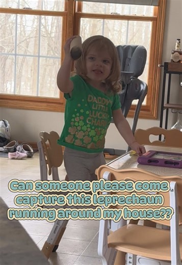 Leprechaun on the loose 🍀 #leprechaun #stpattys #happystpatricksday #leprechaunsday #stpattysday