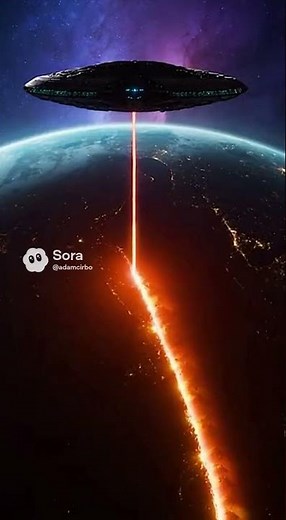 “Alien Mothership Slices a Planet in Half — Epic 8K Deep-Space Cinematic”