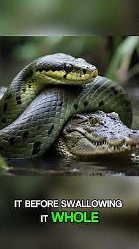 Unbelievable Snake vs Crocodile Battles