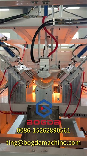 Full automatic PVC pipe bending machine BOGDA Manufacturing