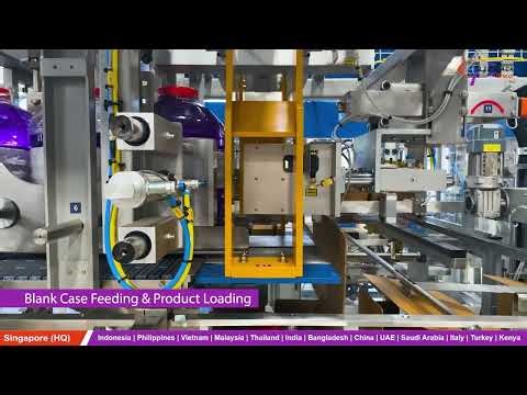 Boost Efficiency with Clearpack's Automated Case Packing & Sealing for 15L Plastic Cans