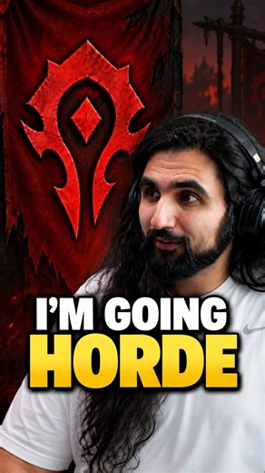 I Actually Went Horde, Here's WHY?!...😅 | WoW Forever