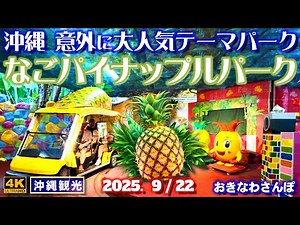 ◤沖縄旅行◢ ファミリーで楽しめるテーマパーク｜パイナップルパーク♯1060 おきなわさんぽ Nago Pineapple Park in Okinawa.