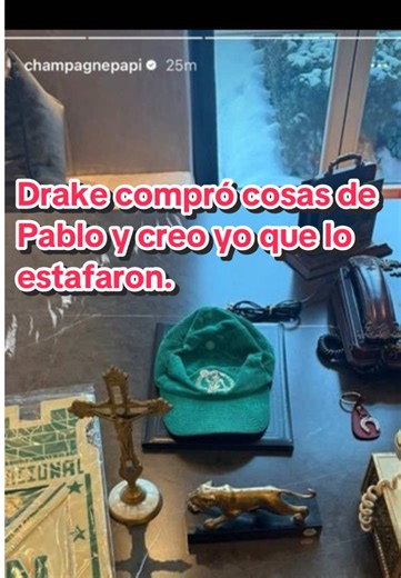 #greenscreen Drake compró cosas de Pablo y creo yo que lo estafaron. #drake #pablo #atleticonacional