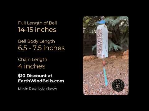 Sound of White Vines Wind Chime - EarthWind Bells