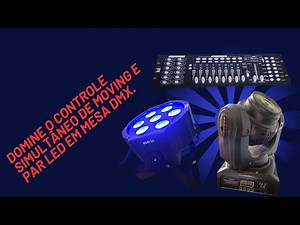 DMX 512 Console - How to Connect and Configure Two Different Devices