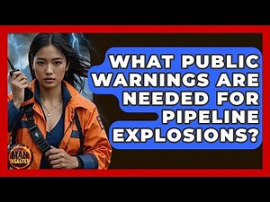 What Public Warnings Are Needed For Pipeline Explosions? - Man vs. Disaster