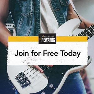 You're missing out on free benefits. Sign up for Musician's Friend Rewards to gain access to just-for-you perks and savings. | Musician's Friend