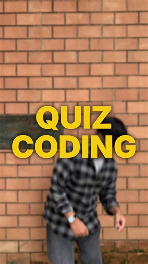 Dicoding Indonesia on Instagram: "Gimana menurut kamu quiz-nya, Coders? Eazy banget, lumayan tricky, atau auto mikir keras?👀💻 Share pendapat kamu di komentar 👇 #coding #programmer #mahasiswa #informatika"