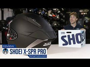 SHOEI X-SPR PRO motorcycle helmet Review | FortaMoto.com