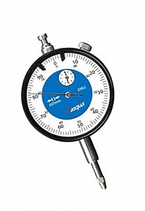 Dasqua 5111-1005 0-10mm Dual Lug & Flat Back Dail Indicator