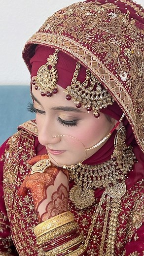 15 reactions | My First (#houston )beautiful hijabi bride @alizajafri7 who is looking stunning on her wedding day . Makeup and hair @msstudio_bridal #houston #bridal #pakistanibridalmakeup #bridetobe #2024 #muslimbride #hijabi #hijabibride | MS Studio | Facebook