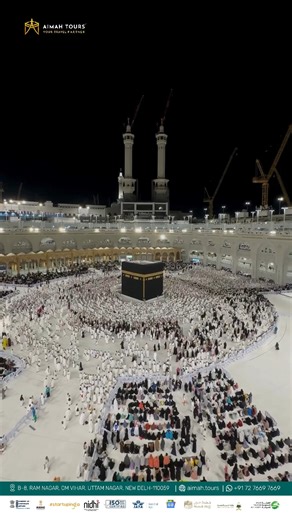 Umrah in August 2024 Early Booking before 17th July to Save Big Money!!! Basic Economy Umrah Package 11th August, 2024 to 22th August, 2024 7 Nights in Rawabi Al Wahj Tower in Makkah 4 Nights in Mona Al Salam in Madinah Umrah Visa with Insurance Return Air Tickets of Indigo/SpiceJet/Vistara Airlines Full Shifting Transportation in Buses Three Times Food at Buffet Local Makkah and Madinah Ziyaarats Umrah Guidance Group Weekly Laundry Service Free Incoming Saudi SIM Card 5 Litre ZamZam Aimah Umrah