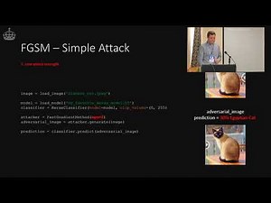 Adversarial Robustness Toolbox How to attack and defend your machine learning models