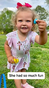 “Now let’s open em & see what’s inside!” 🥹 #easter #eggs #easteregghunt #easter2025 #mom #toddler #momlife #toddlerlife #family #happy #viral #trending #outside #share #viralreels #cute #adorable | Brooke Lassiter