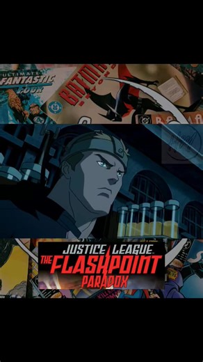 Batman y Barry recrean accidente que le da poderes a Flash Liga de la Justicia Flashpoint #ligadelajusticia #batman #flashpoint #superman #comic | HM Clips