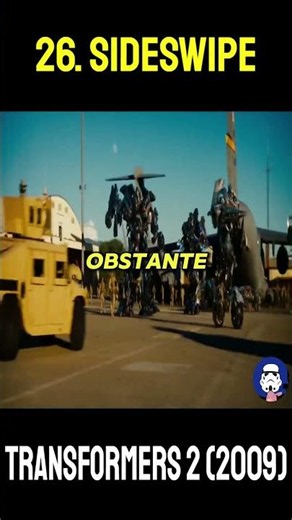SIDESWIPE: El Transformer más Fachero del Bayverse (Transformers 2)
