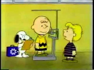 Snoopy and Charlie Brown in A MetLife Commercial from 1986