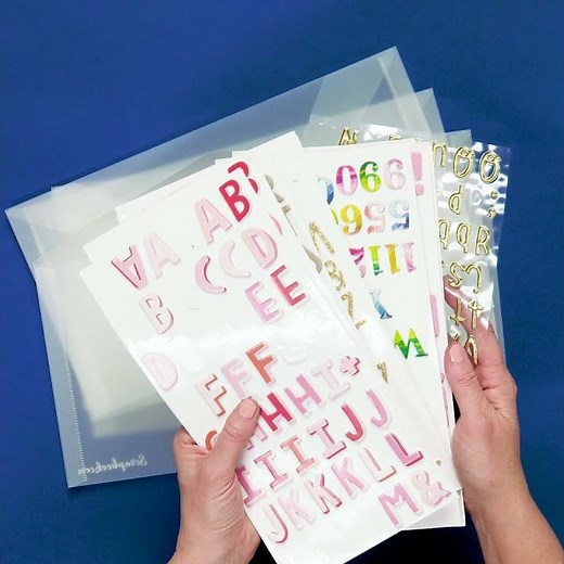 Large Sticker Storage Solution! | Scrapbook.com Exclusives