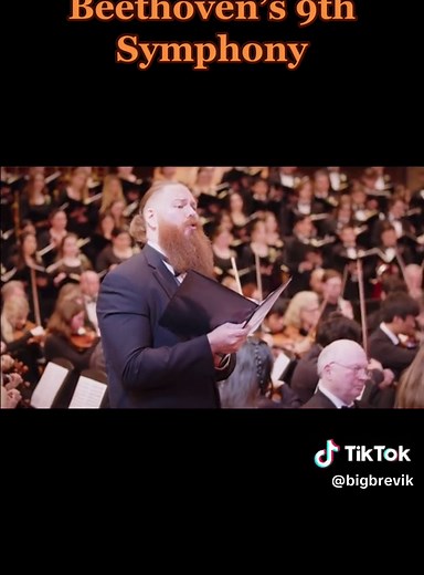 Deep Bass Opera Performance of Beethoven's 9th Symphony