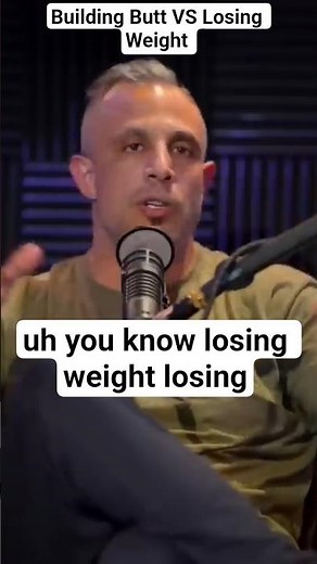 It is easier to Build Butt Cheek 🍑 Than Lose Weight #youtubeshorts #fitnesspodcast #gluteday #viral