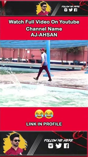 Funny Swimming Pool Prank || BY AJ-AHSAN|