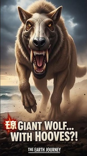 Andrewsarchus: The Giant Wolf With Hooves Revealed #short - Ancient Predator!