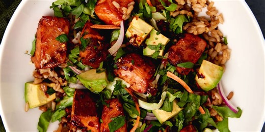 Air Fryer Firecracker Salmon Bites