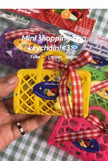 Discover Our Mini Shopping Bag Keychain Collection