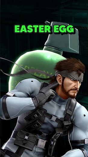 Snake's Grenade has a secret message in Smash Bros