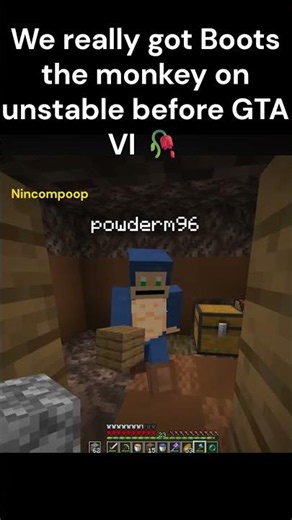 What is boots from dora the explorer doing here 🥀 | #unstablesmp