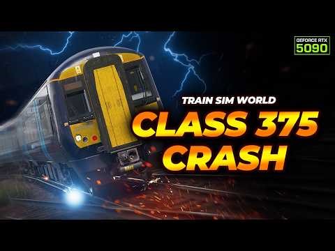 Train Sim World 6: Class 375 Crash Compilation | Medway Valley Line