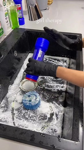 Cleaning with nell on TikTok