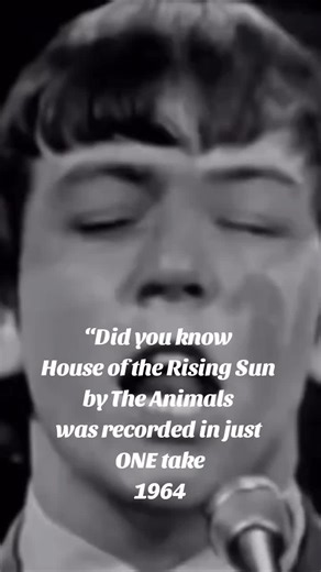 That raw energy turned it into a timeless classic and one of the most haunting rock songs ever made. #didyouknow #fyp #houseoftherisingsun #theanimals #60smusic