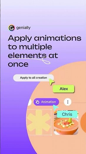 Apply animations to multiple elements at once